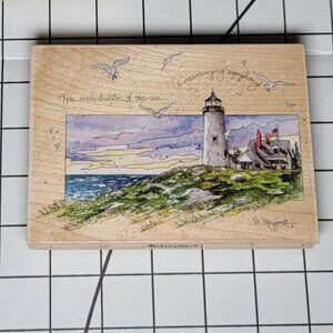 Stamps Happen Rubber Stamps - wood mounted rubber stamp  D‎ Morgan, His Symphony